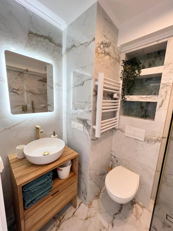Luxueux Appartement - Vue Mer - Piscine - Free Parking - Monaco 卡普戴尔 外观 照片