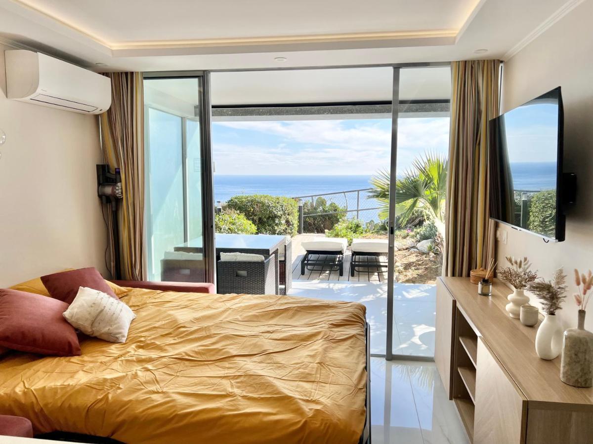 Luxueux Appartement - Vue Mer - Piscine - Free Parking - Monaco 卡普戴尔 外观 照片