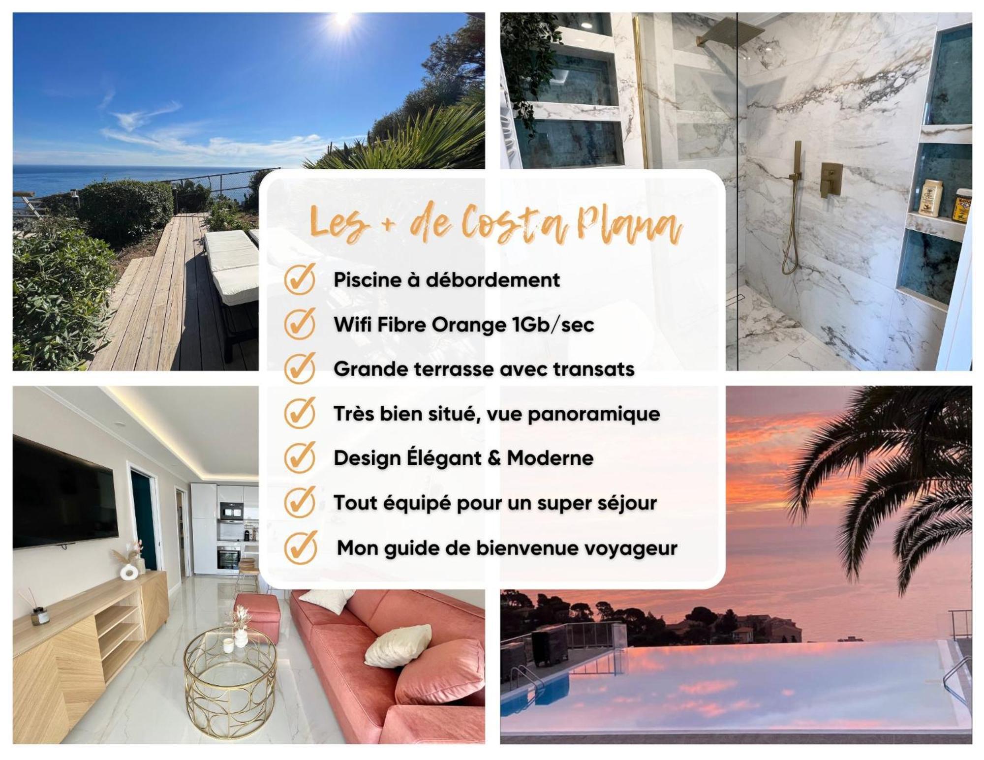 Luxueux Appartement - Vue Mer - Piscine - Free Parking - Monaco 卡普戴尔 外观 照片