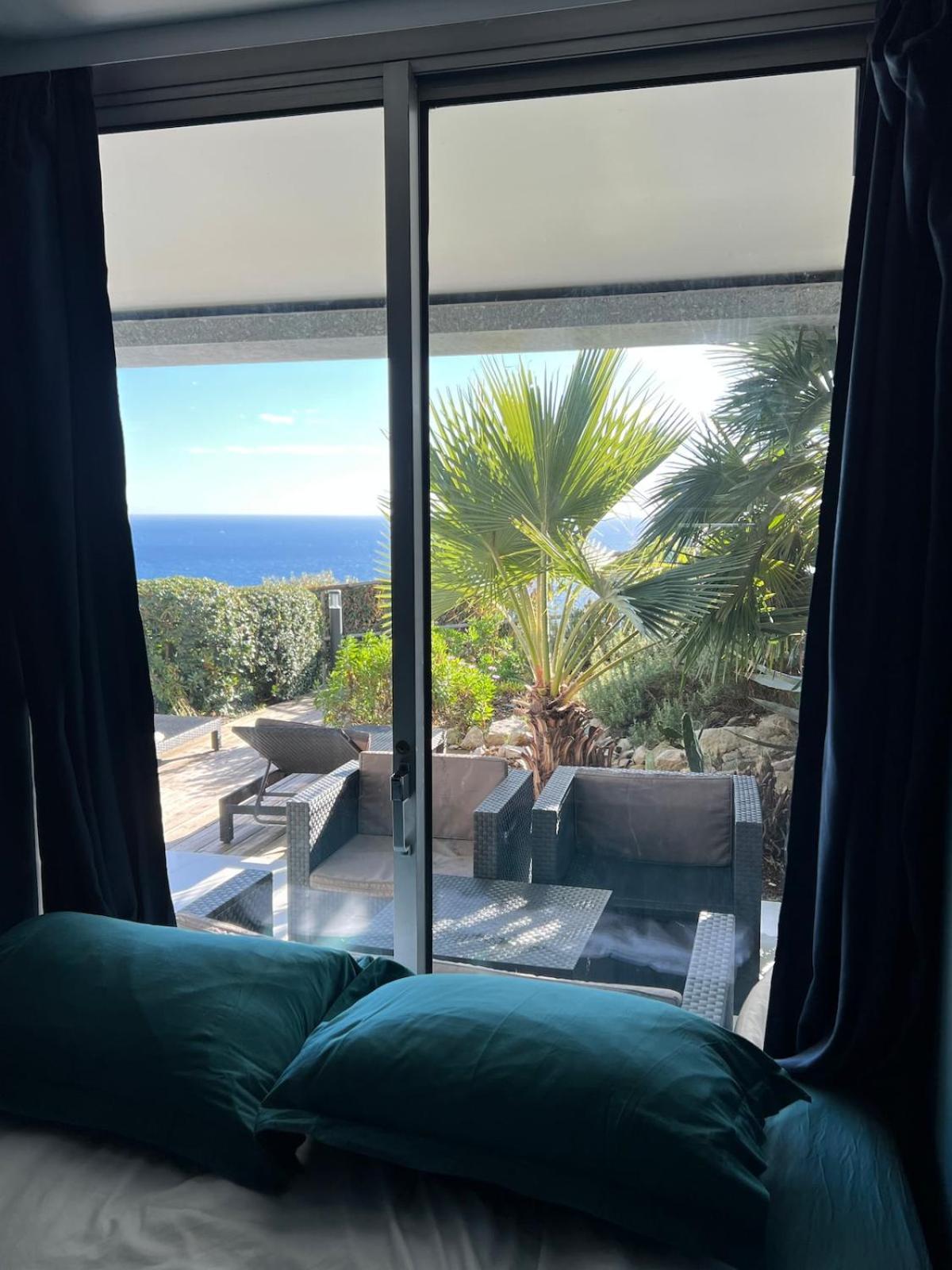 Luxueux Appartement - Vue Mer - Piscine - Free Parking - Monaco 卡普戴尔 外观 照片